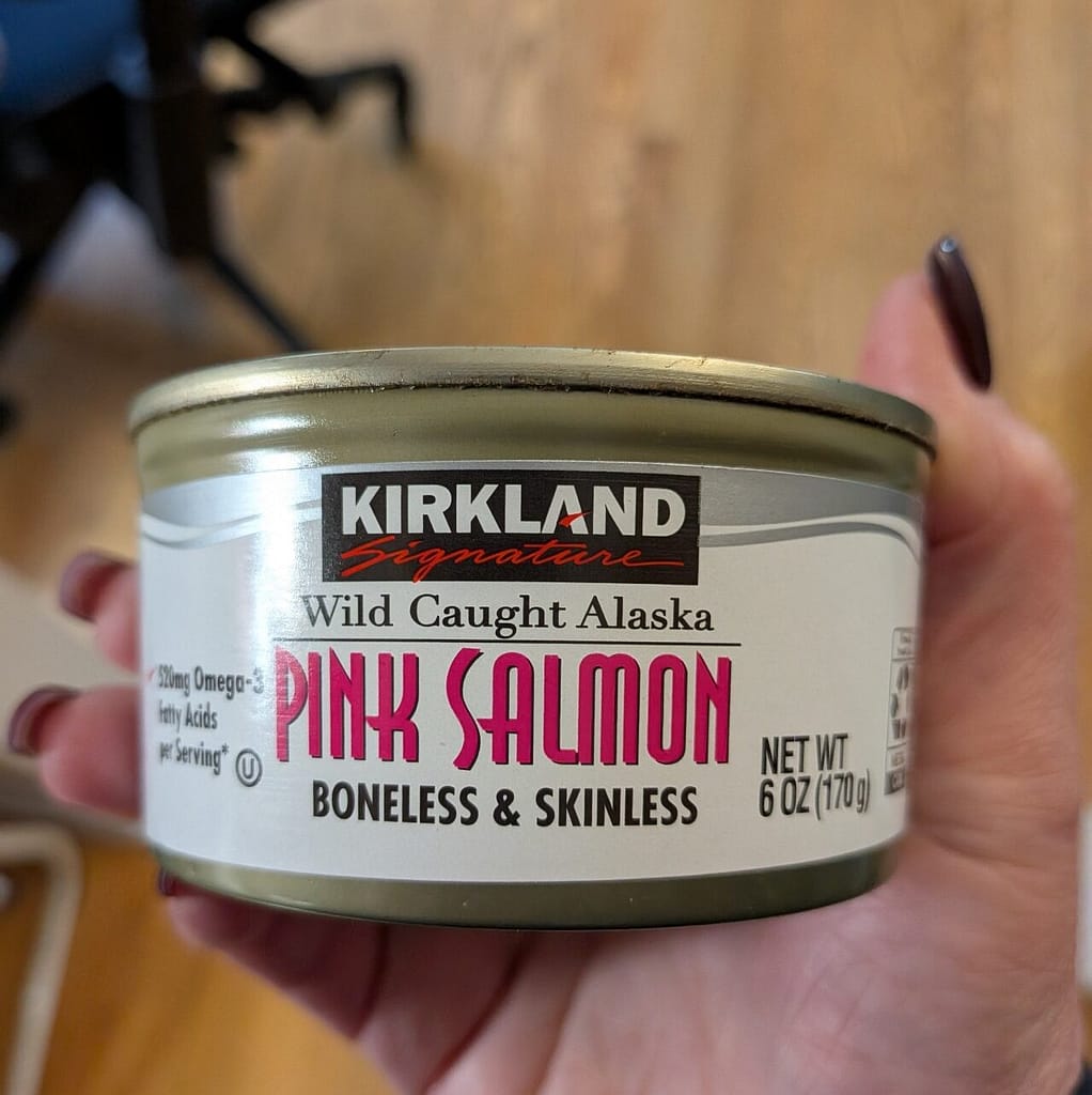 canned salmon from Costco