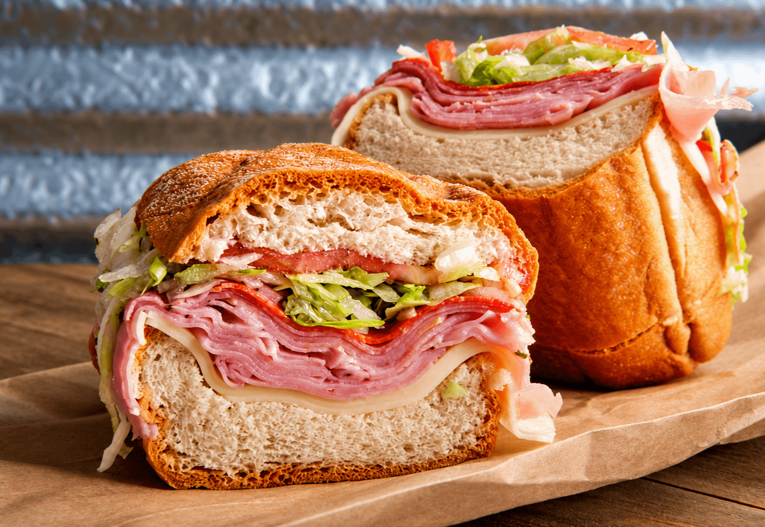 Rustic Italian Deli Sandwiches
