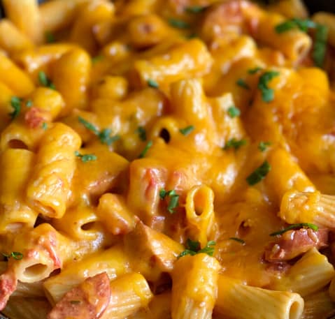 CreamySmokedSausagePasta