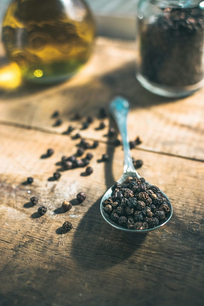 peppercorns