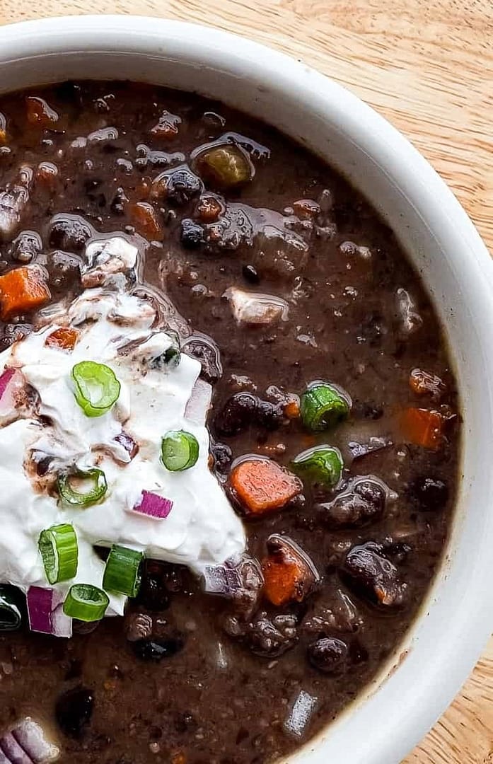 black bean soup