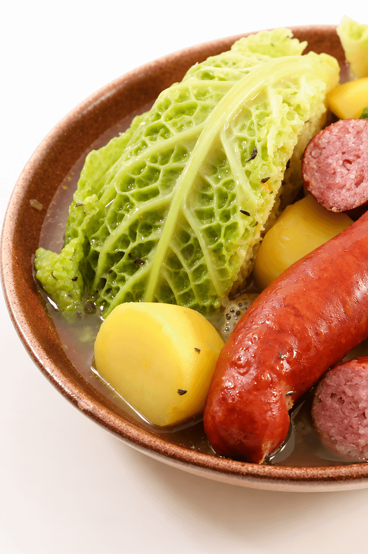 kielbasa cabbage and potatoes