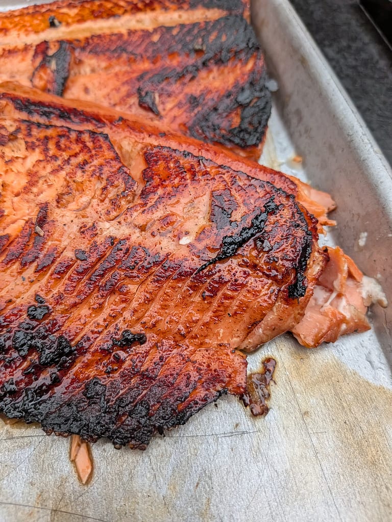 grilled salmon
