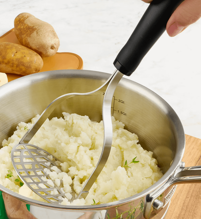 stainless steel masher