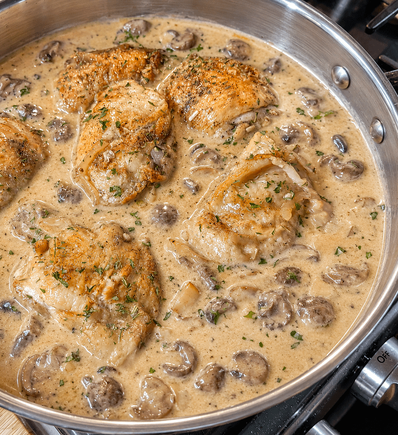 Chicken Fricassée