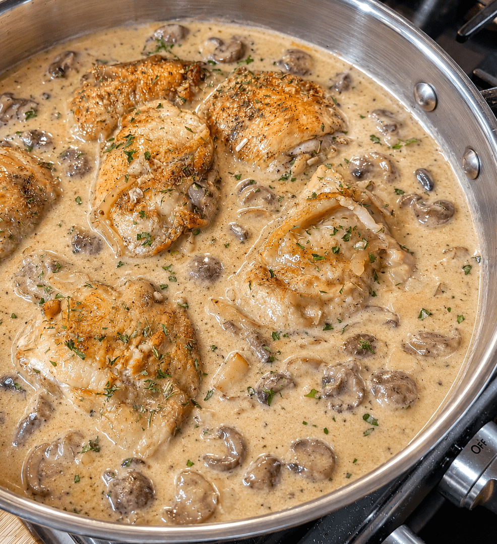 Chicken Fricassée