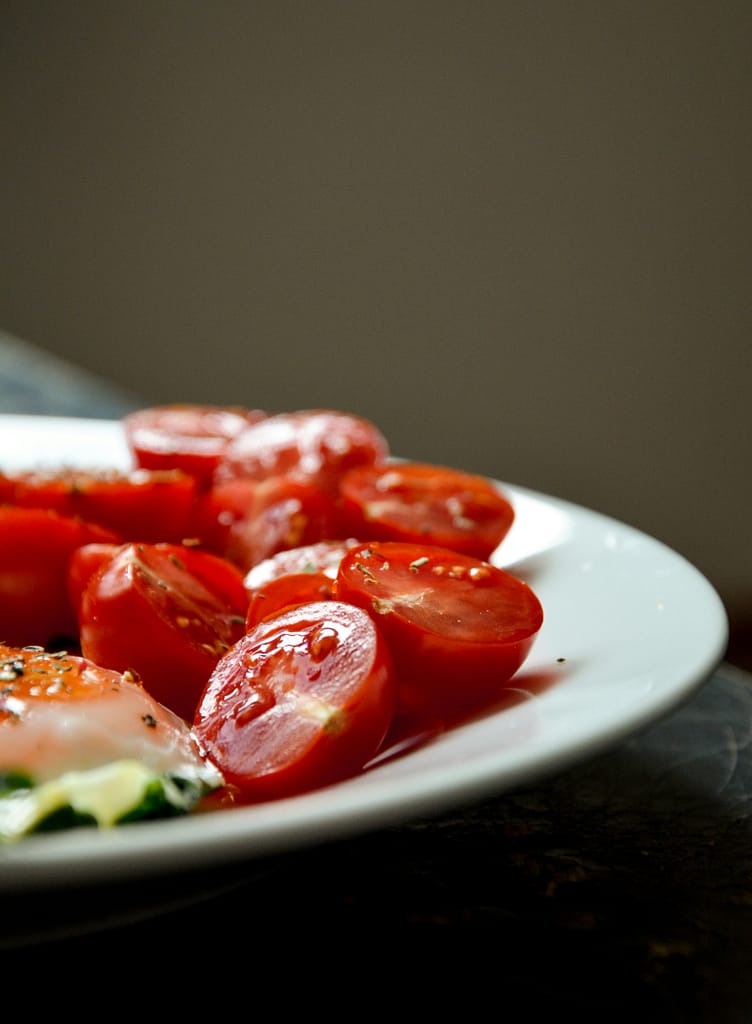 tomatoes and cucumbers
