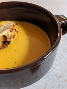 butternut squash garam masala soup